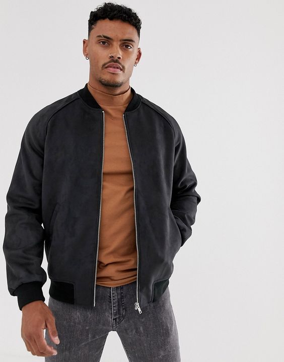 Blusa bomber best sale masculina